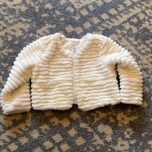 Gap faux fur jacket